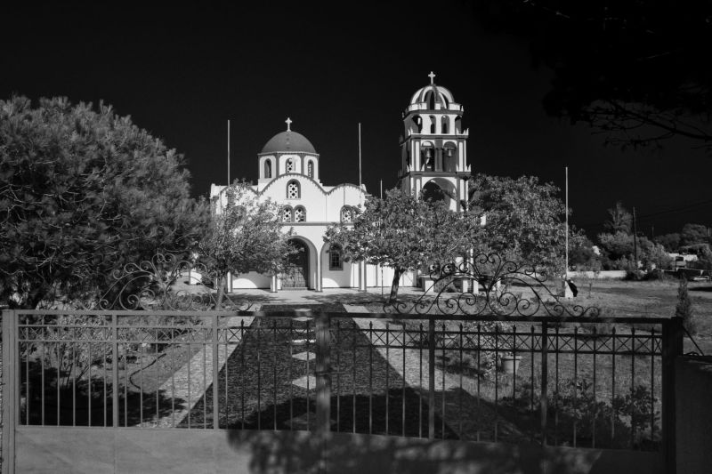 Santorini Black & White Photos