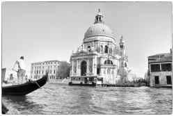 Basilica of Santa Maria della Salute, Venice Black & White Photos