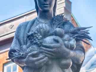 Sculpture La Vivriere, Quebec City Color Photography