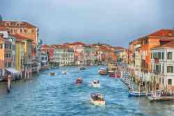Colorful Venice Canal, Venice Italy Color Photography