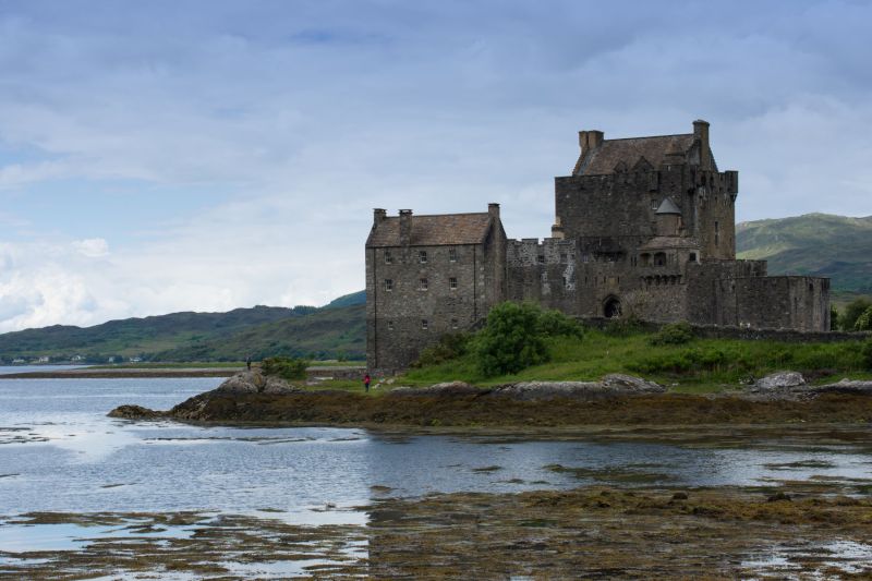 Eilean Donan Castle, Scotland Color Photography