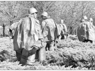On Patrol, Korean War Memorial Photos