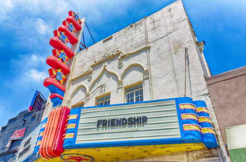 Texas Theatre in Color, Dallas Texas Fine Art
