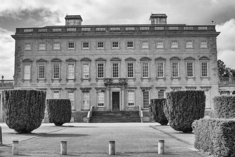 BW-Castletown House, Ireland BW Canvas Prints