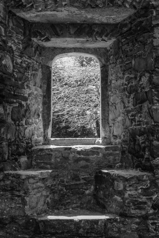 Lookout from Kanturk Castle