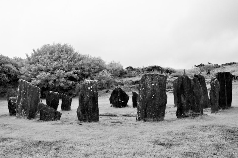Stone Circle, Cork Black and White Prints
