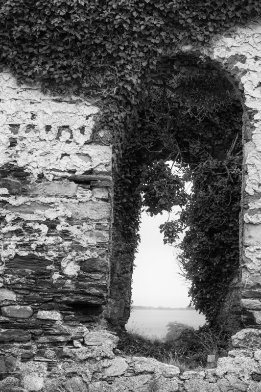Stone Doorway, Cork Black and White Prints