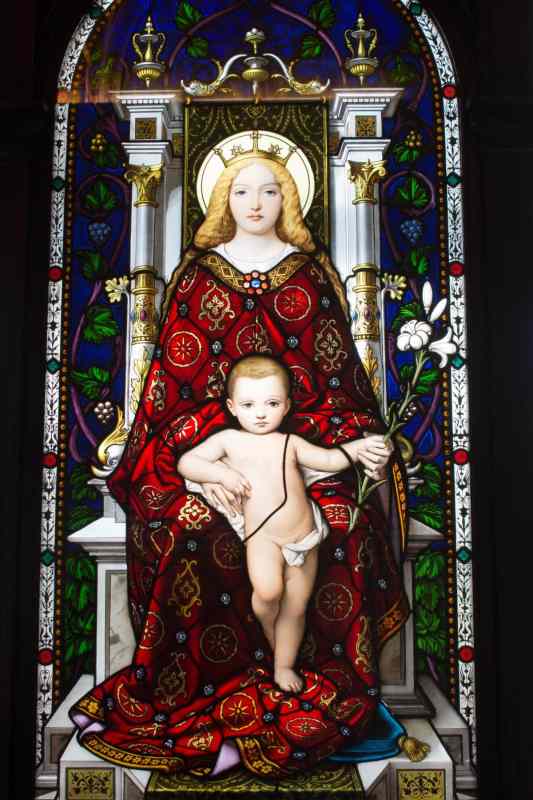 Madonna and Child at Vatican, Italy Fine Art Color