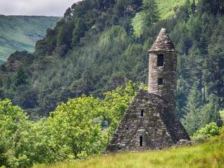 Monastic Seclusion, County Wicklow Color Photography