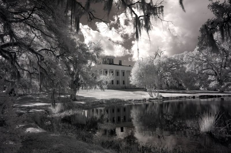 Reflection of Greenwood, Louisiana Black & White Photos