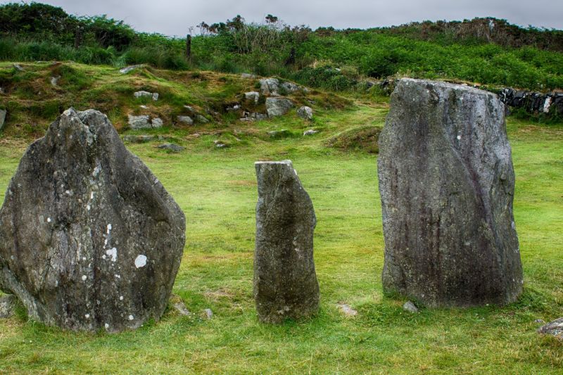Standing Stones at Drombeg, West Cork and Kerry Photography