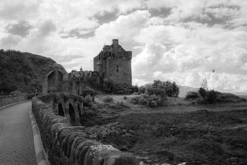 Bridge to Eilean Donan Castle