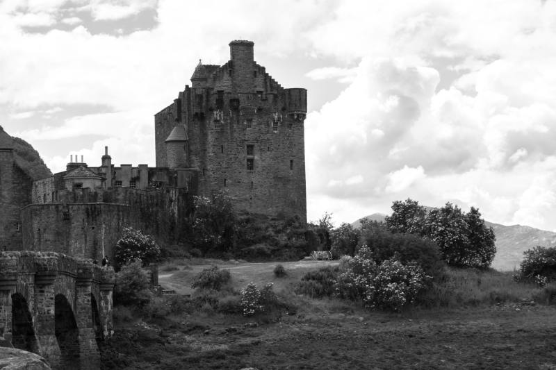 Eilean Donan Castle in Scottish Highlands