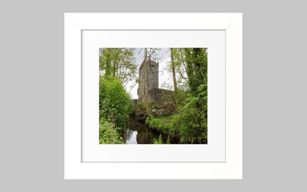 Framed Print Aughnanure Castle, West of Ireland Color Photography