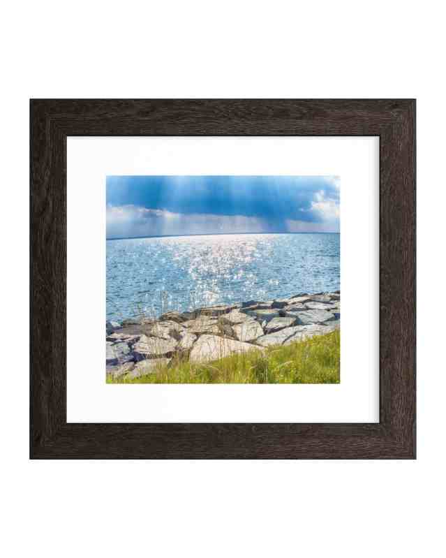 Framed Print Tilghman Island Bay Shore