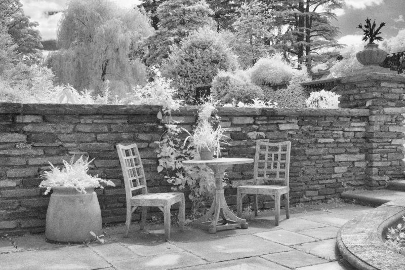 Garden Seating at Dunbarton Oaks