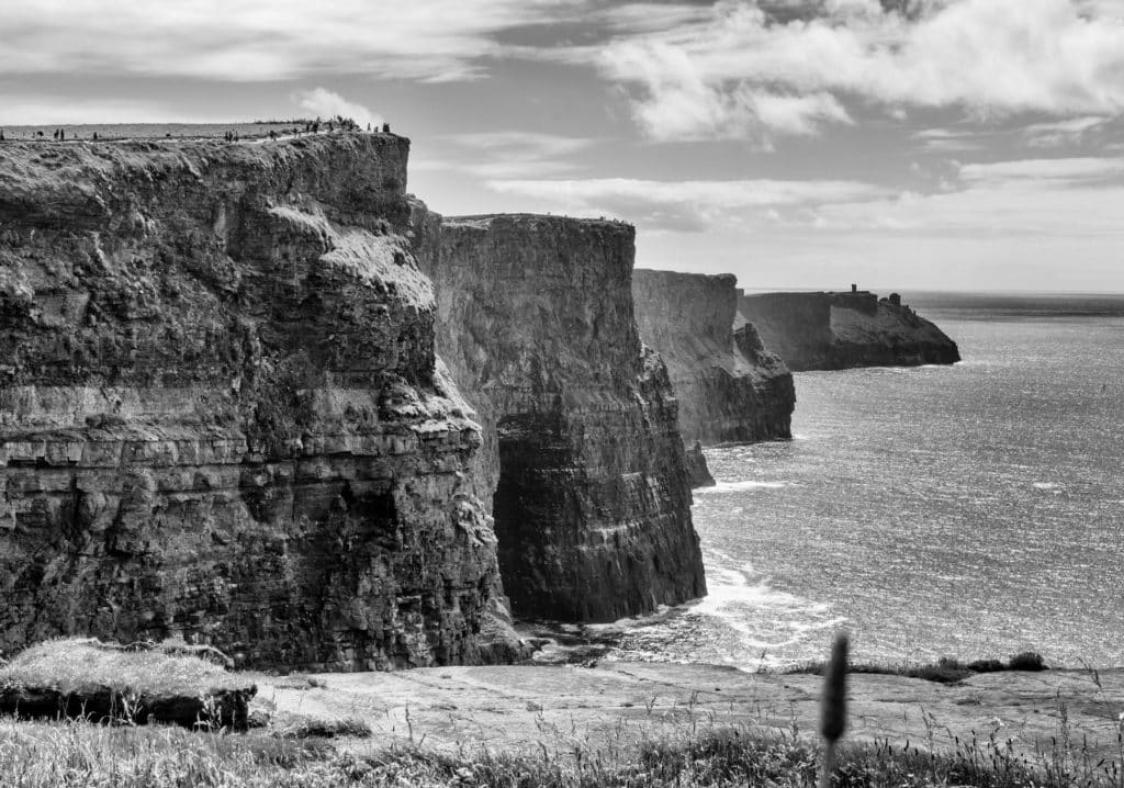 Cliffs of Moher, Ireland Black and White Prints