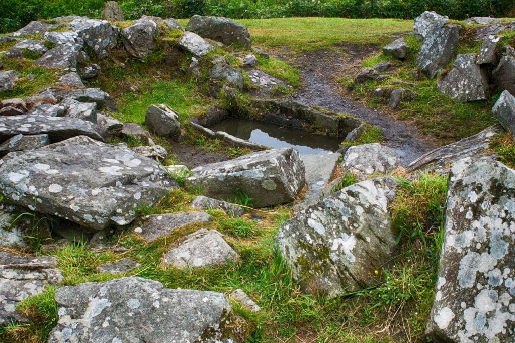 Cooking Area known as Fulacht Fiadh, Drombeg Stone Circle Photos
