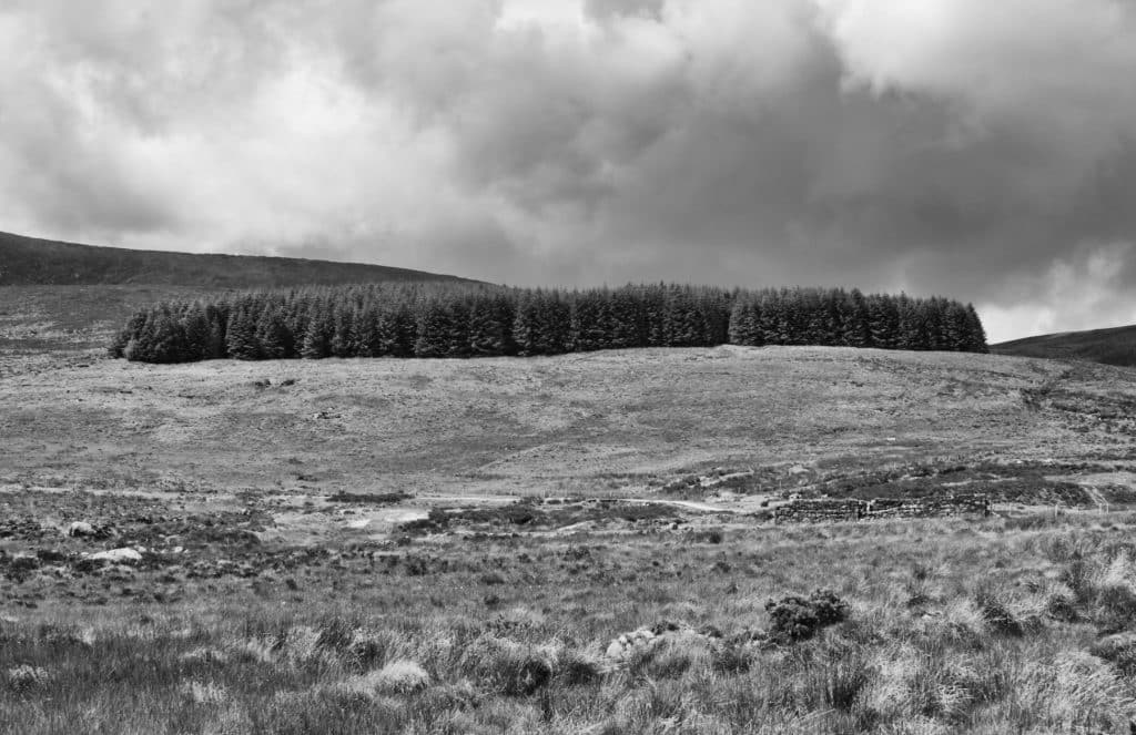 Dark Clouds over Wicklow Mountain