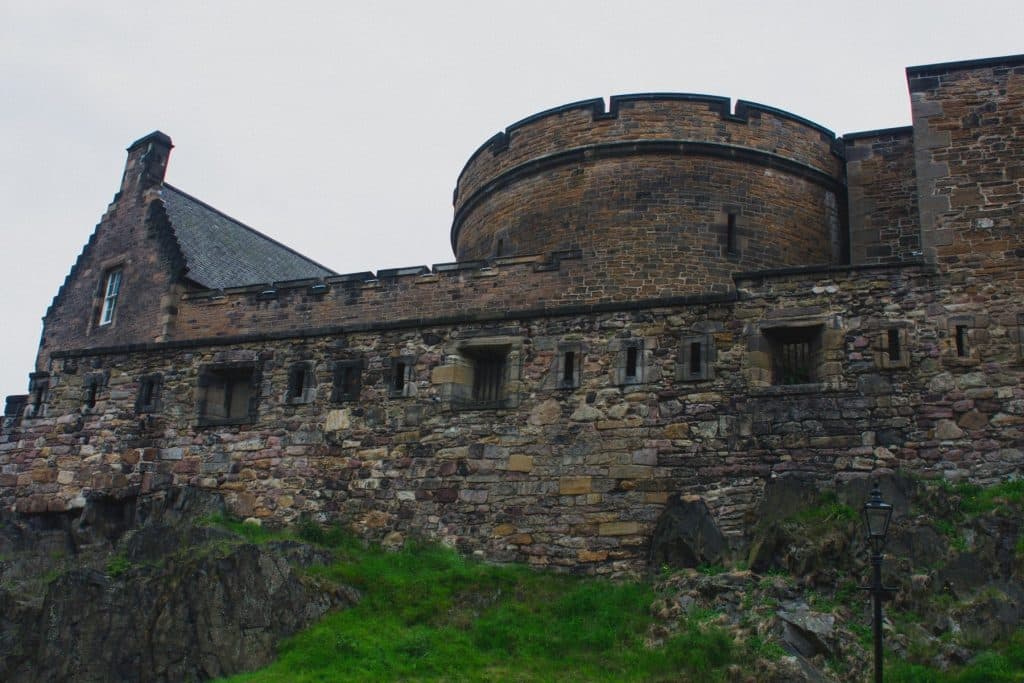 Edinburgh Castle, Scotland Color Photography