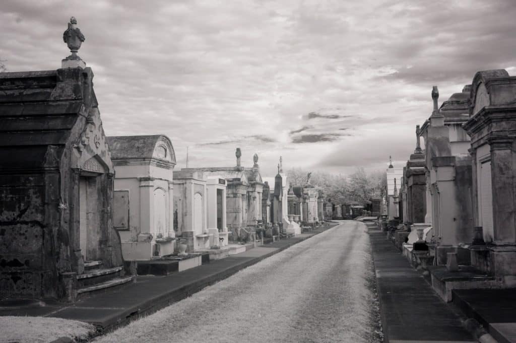 Metairie Cemetery mausoleums