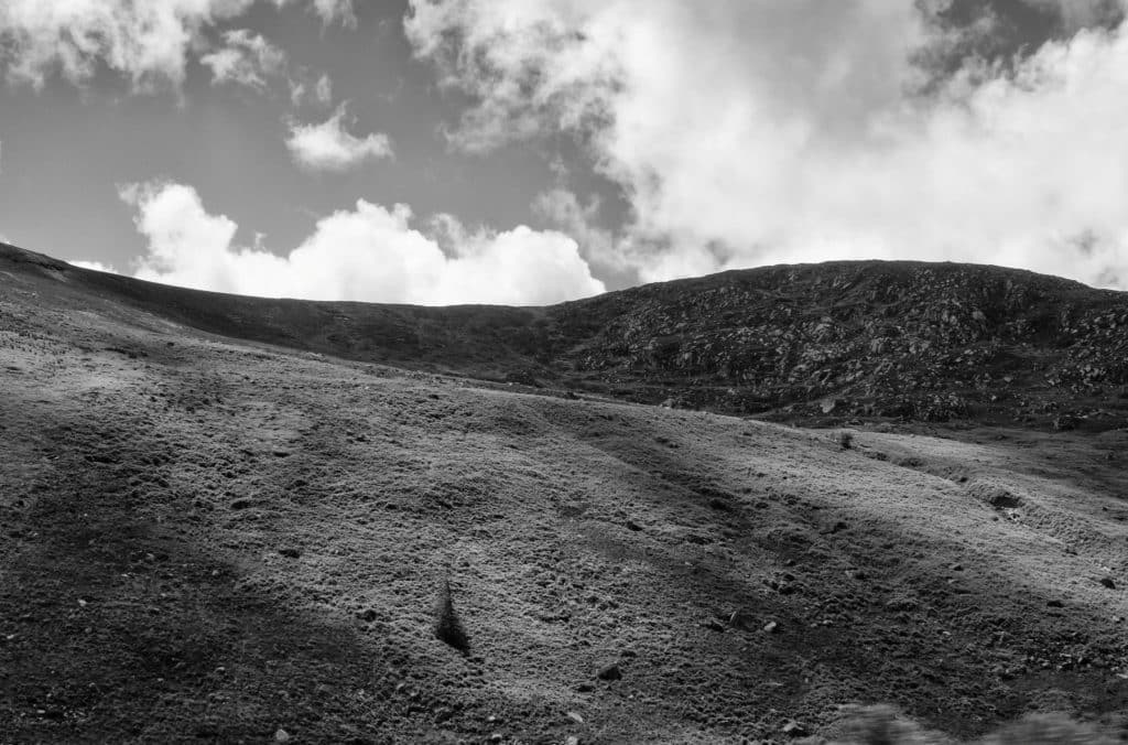 Sky over Wicklow Mountains