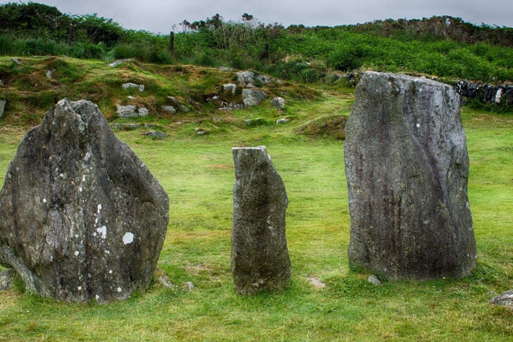 Standing Stones at Drombeg, County Cork Color Photos