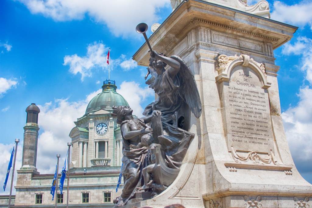 Monument to Samuel de Champlain